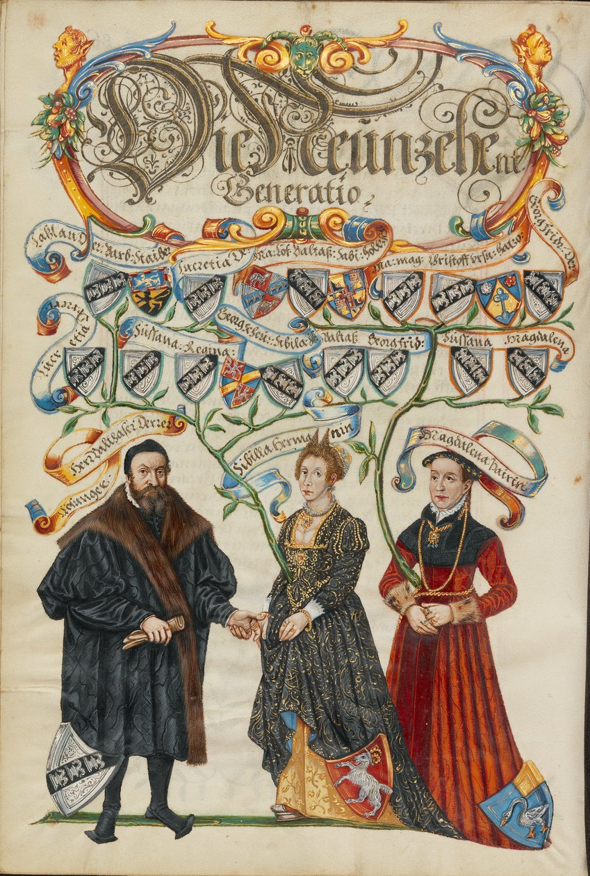 The Nineteenth Generation, Balthasar Derrer by Unknown artist