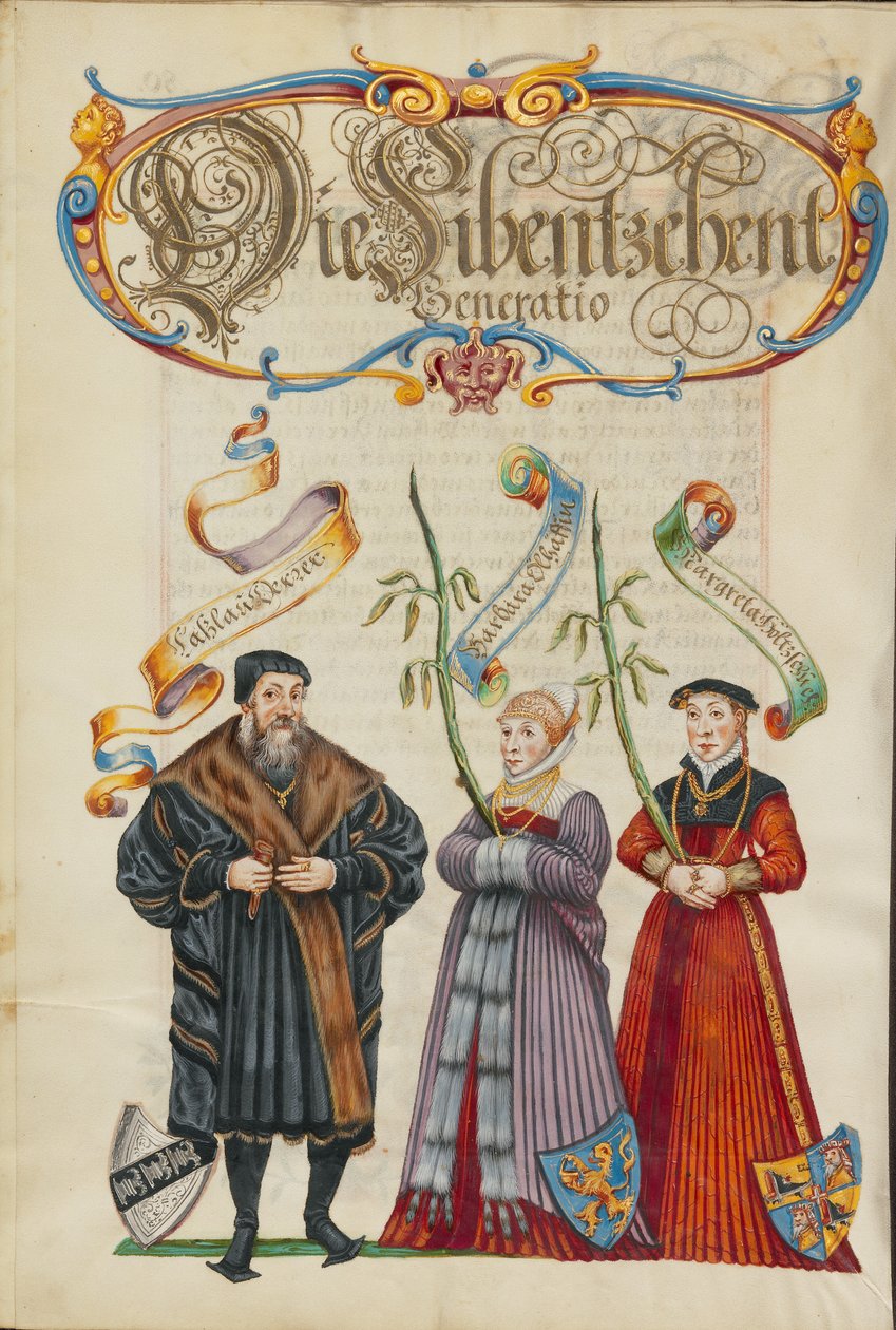 The Seventeenth Generation, Lasslau Derrer by Unknown artist