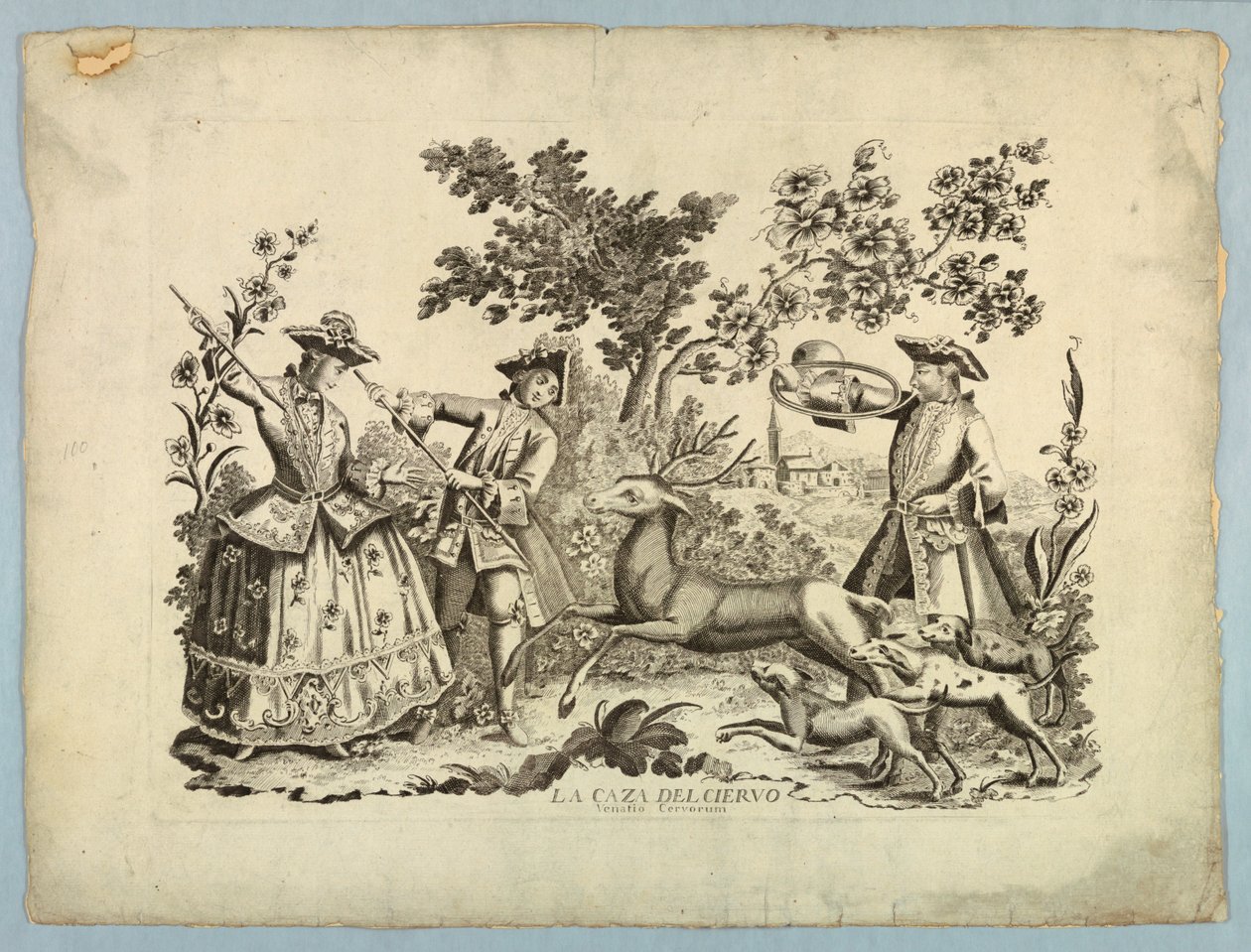 The Stag Hunt by Unknown artist