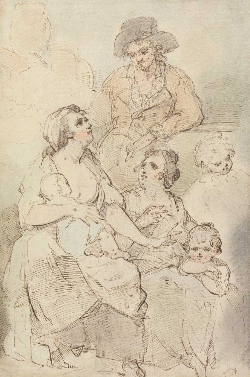 The Virtuous Family by Unknown artist