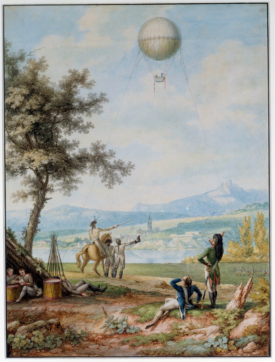 The Blockade of Mainz by Unknown artist