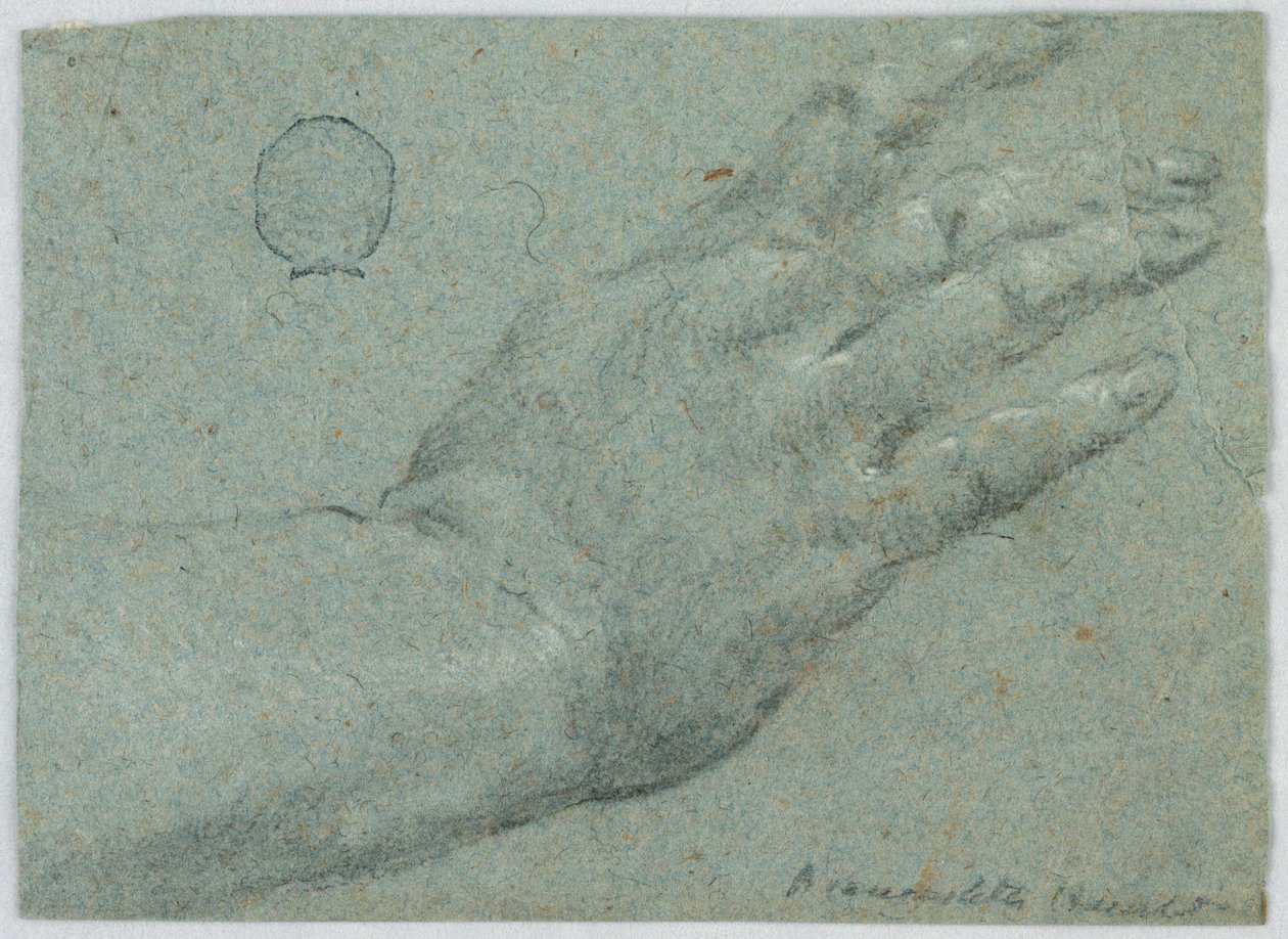 The Right Hand of a Man by Unknown artist