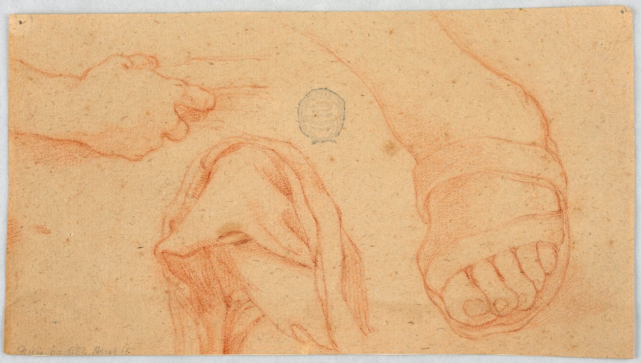 Three Preparatory Sketches by Unknown artist