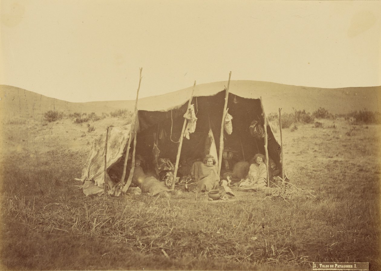 Toldo de Patagones by Unknown artist