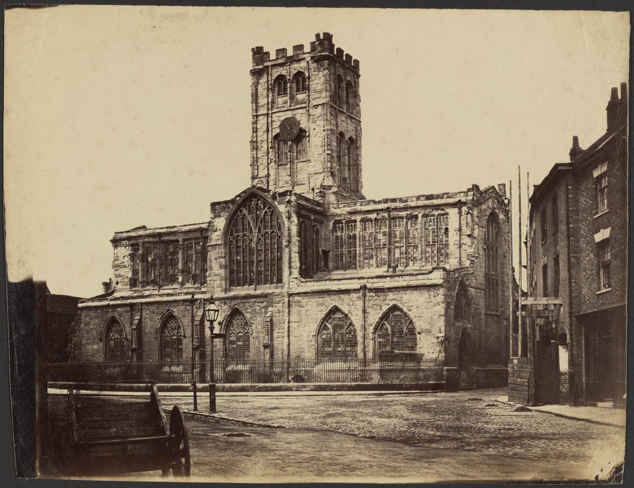 Town Church by Unknown artist