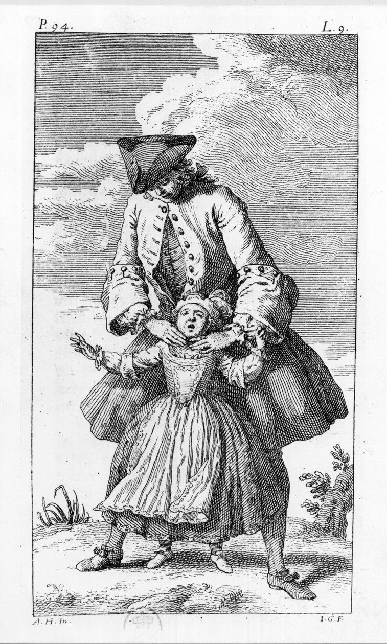 Treatments for children - in Orthopedia or the art of correcting and correcting the difficulties of the body, by M. Audry, Councillor to the King by Unknown artist
