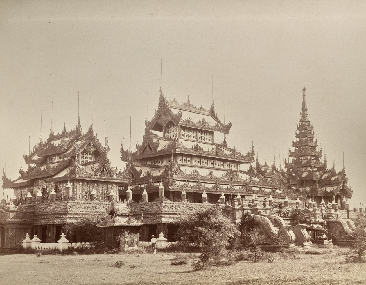 Untitled (ornate buildings) by Unknown artist