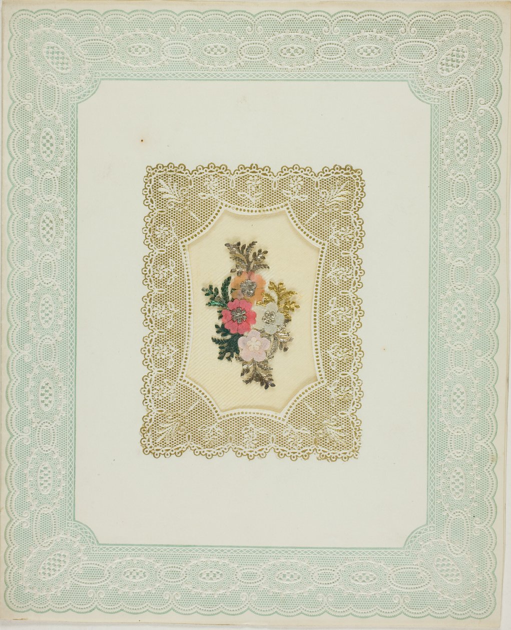 Untitled Valentine (Flowers) by Unknown artist