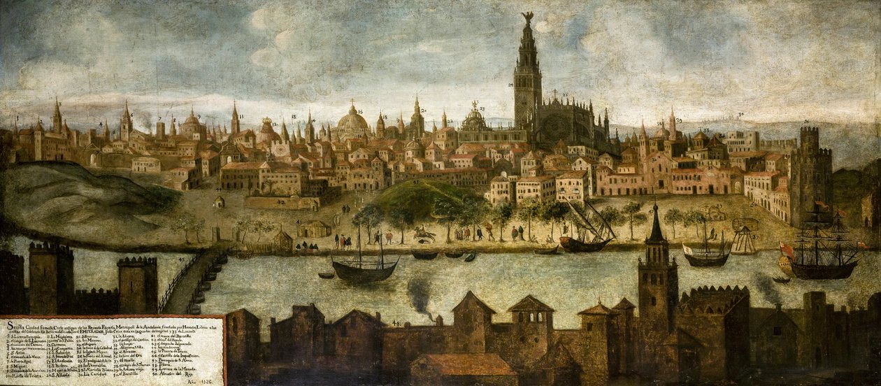 View of Hispalis (Seville) by Unknown artist