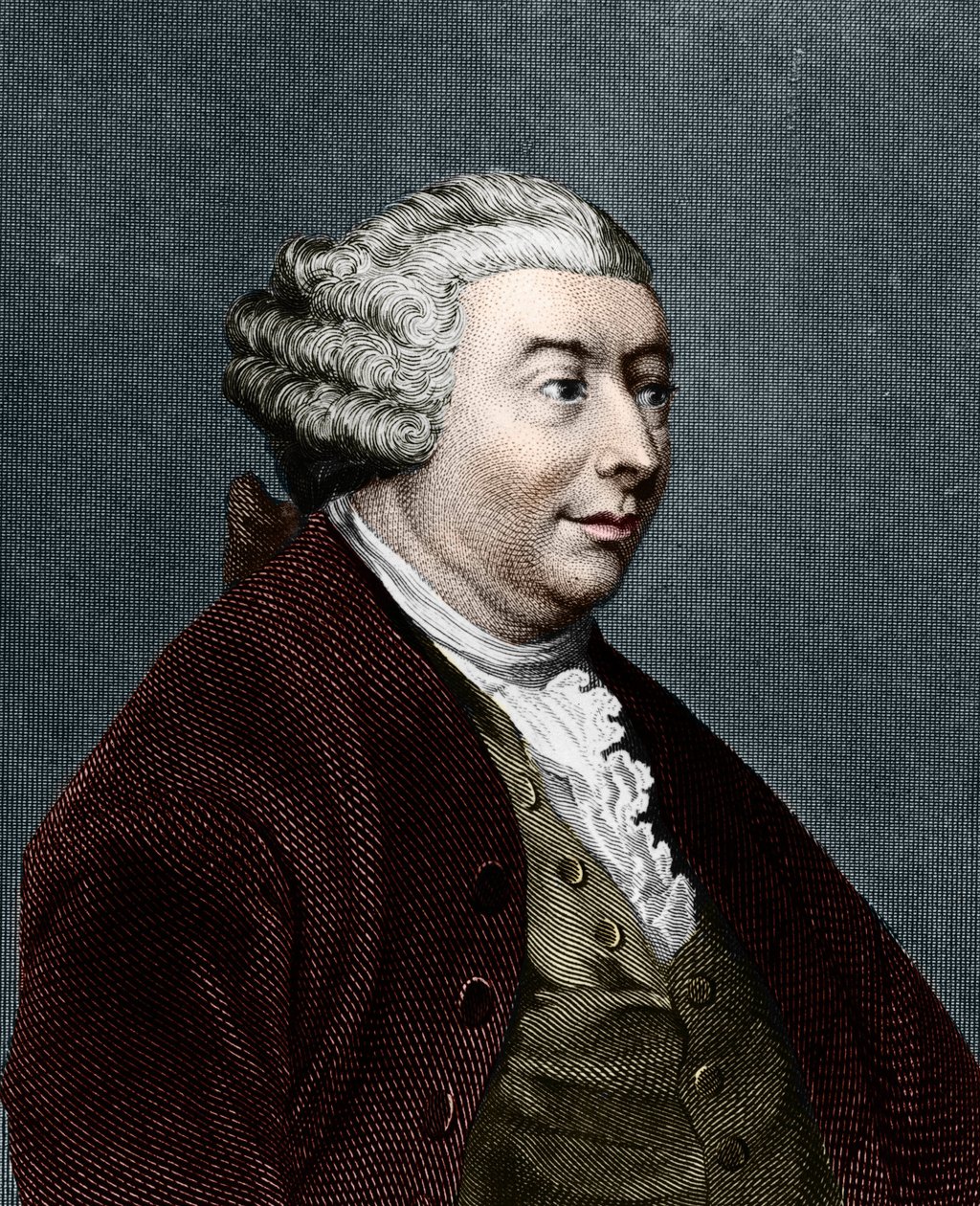 Portrait of David Hume. Scottish philosopher (1711 to 1776) by Unknown artist