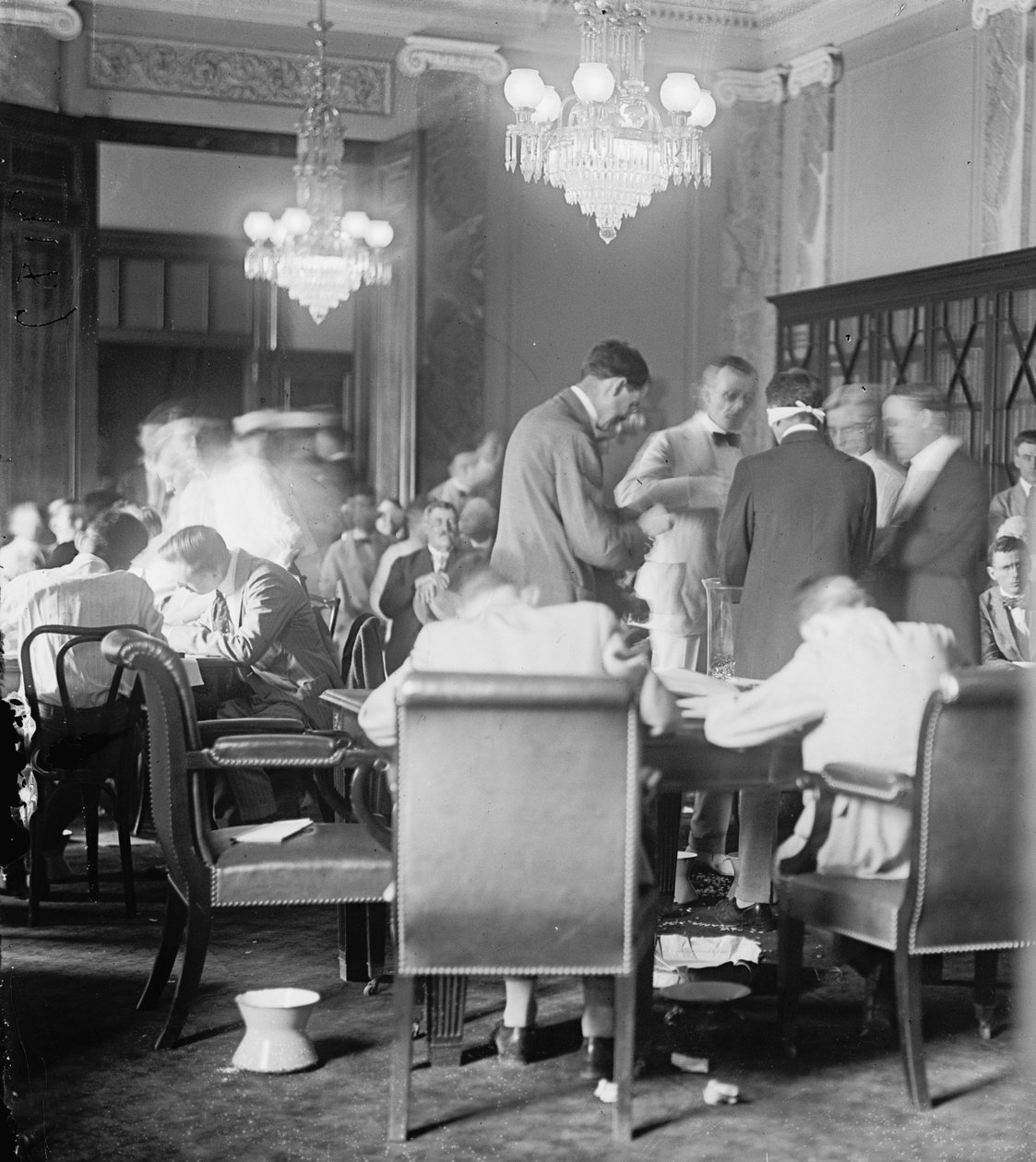 A World War One Draft Lottery by Unknown photographer
