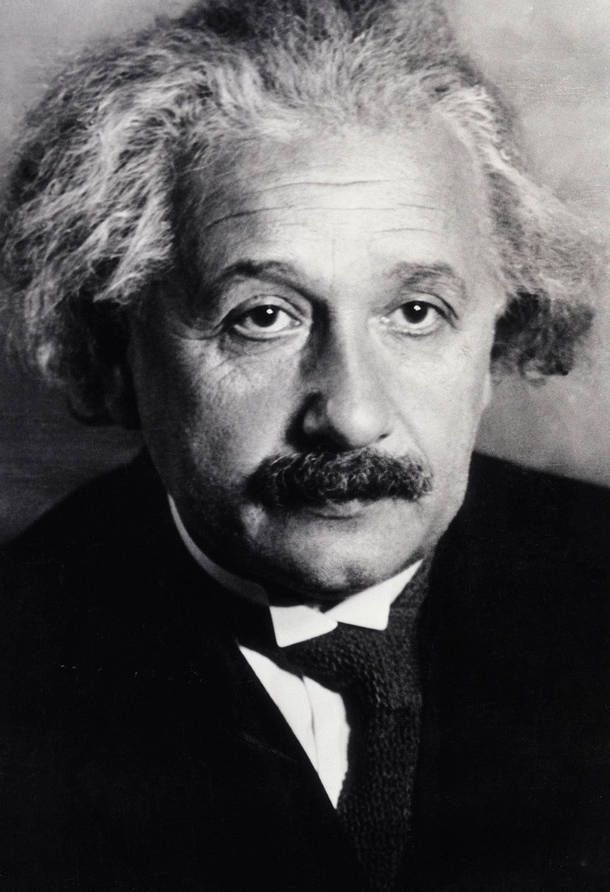 Albert Einstein by Unknown photographer