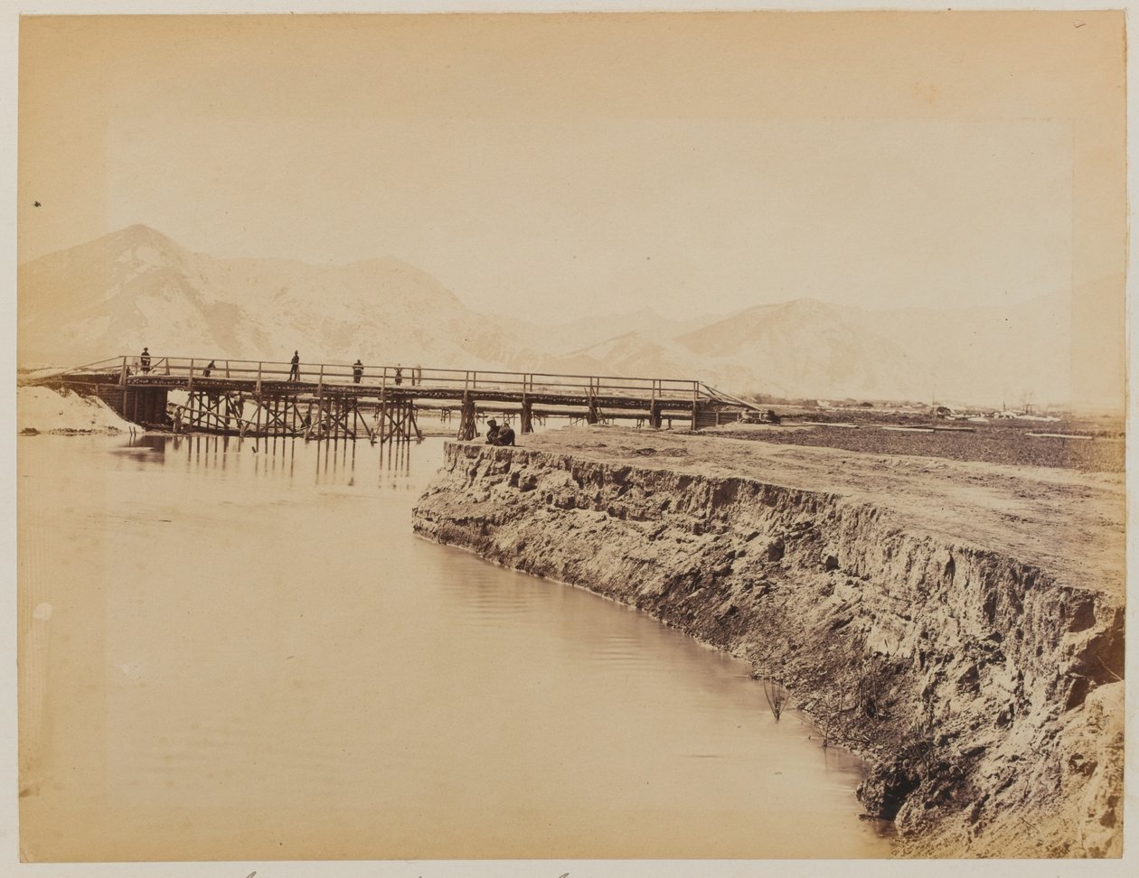 Bridge over the Kabul River by Unknown photographer