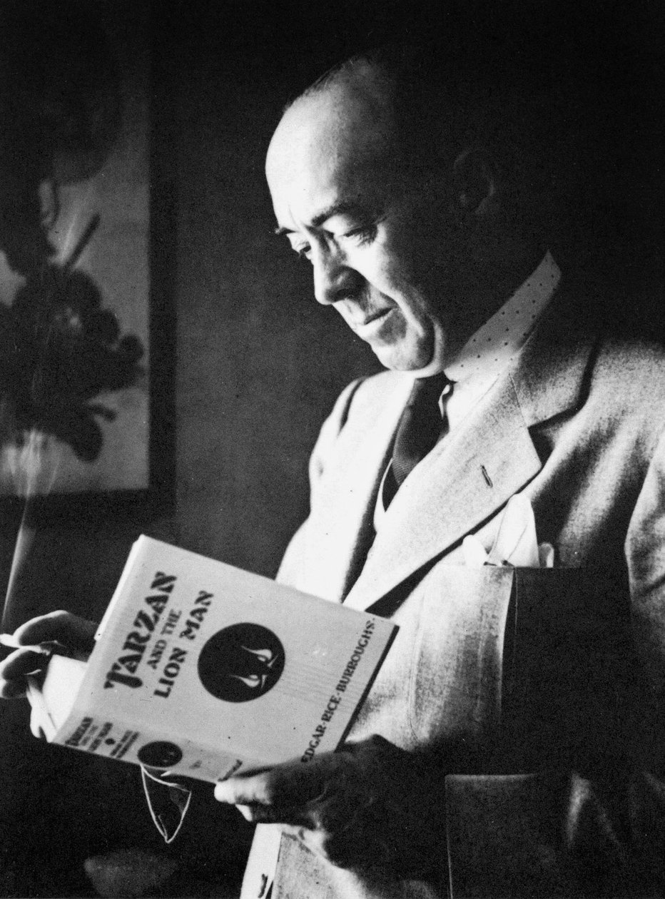 Edgar Rice Burroughs by Unknown photographer