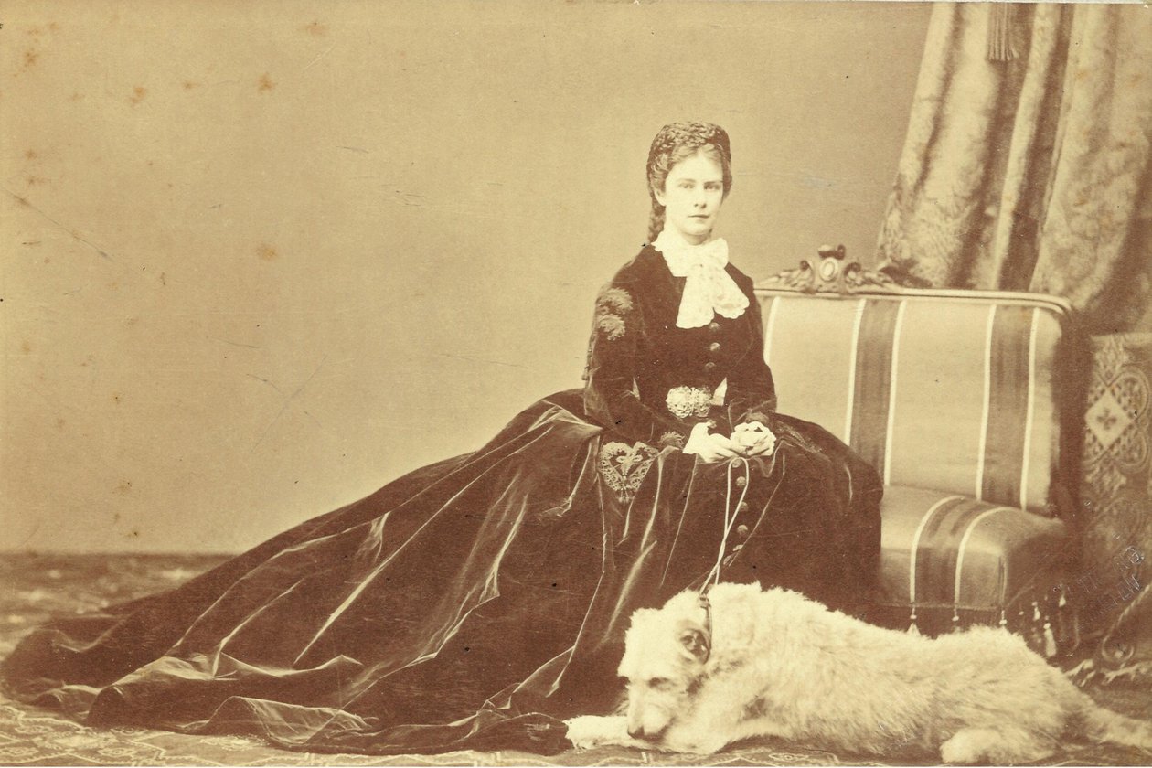 Elisabeth, Empress of Austria and Queen Consort of Hungary (24 December 1837 – 10 September 1898) by Unknown photographer