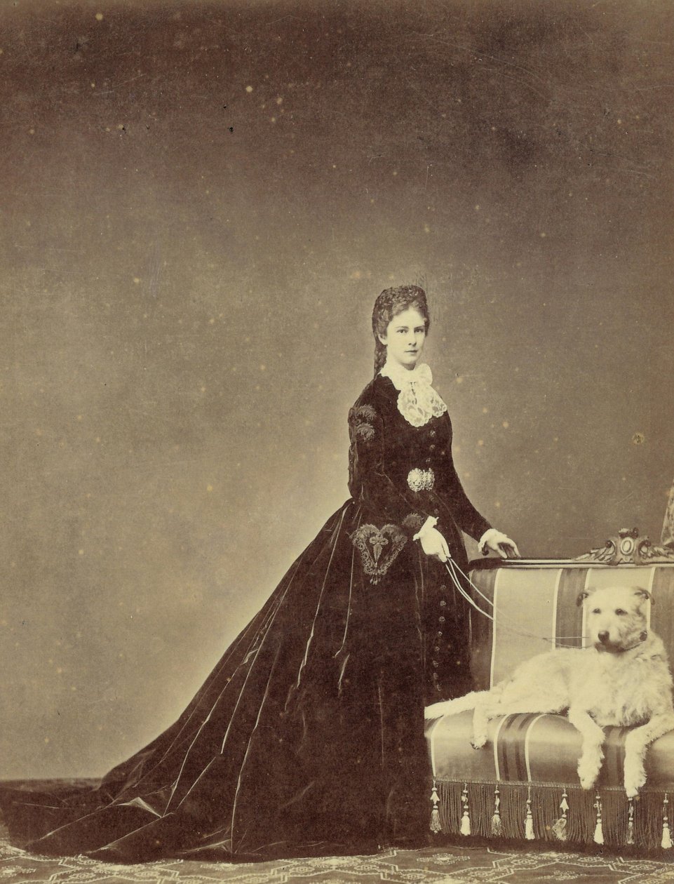 Elisabeth, Empress of Austria and Queen Consort of Hungary (24 December 1837 – 10 September 1898) by Unknown photographer