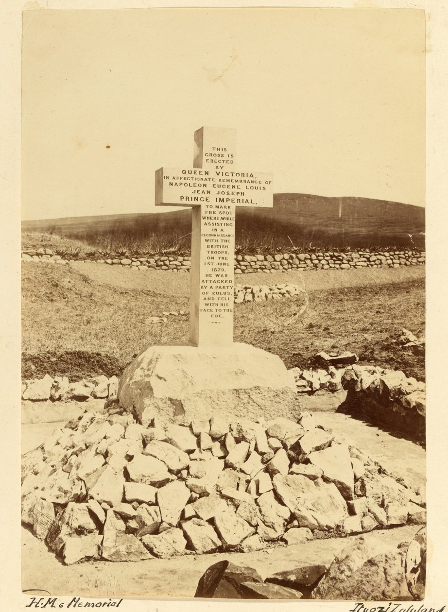 Memorial to the Prince Imperial by Unknown photographer