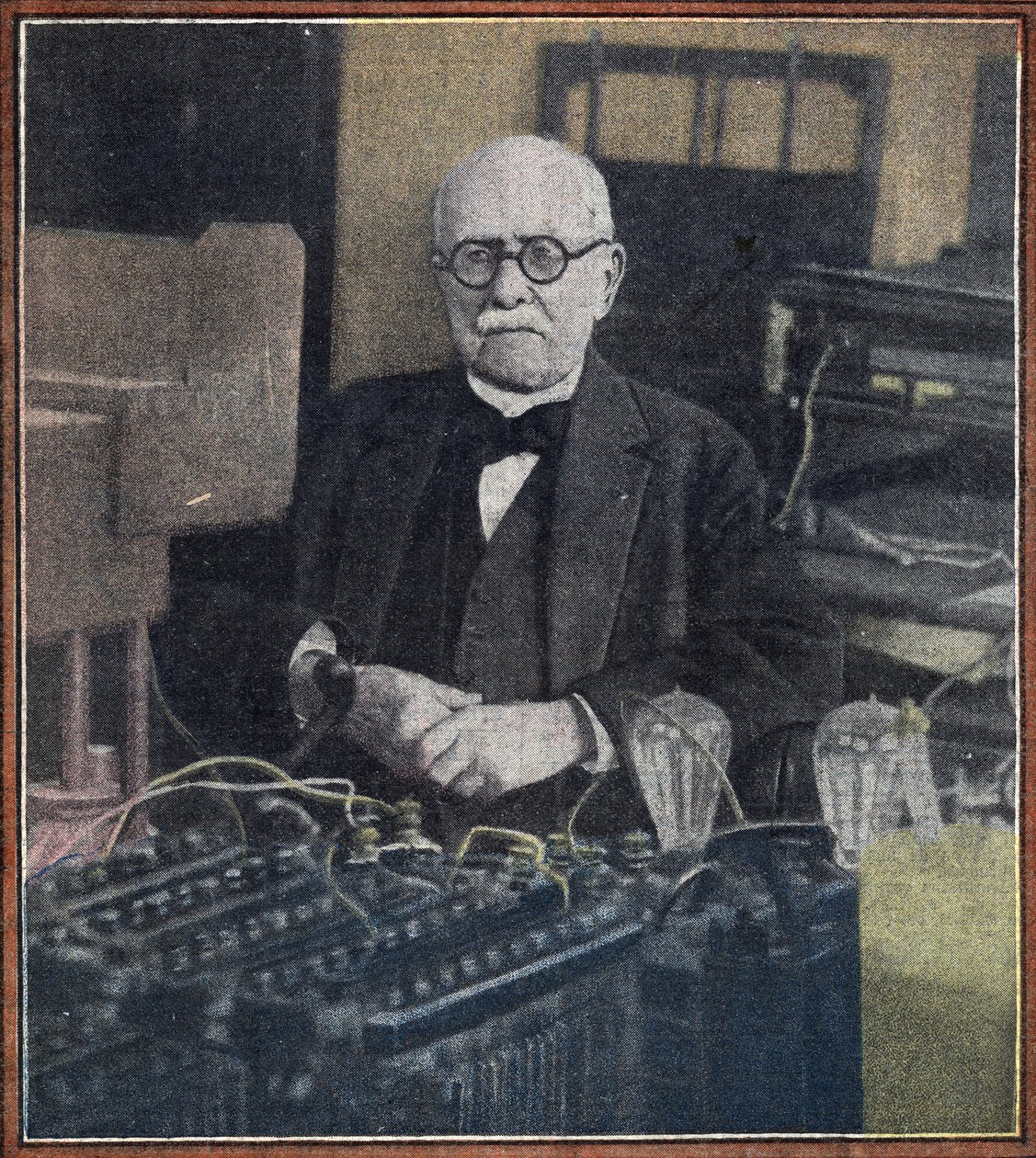 Portrait of Edouard Branly, French Physicist by Unknown photographer