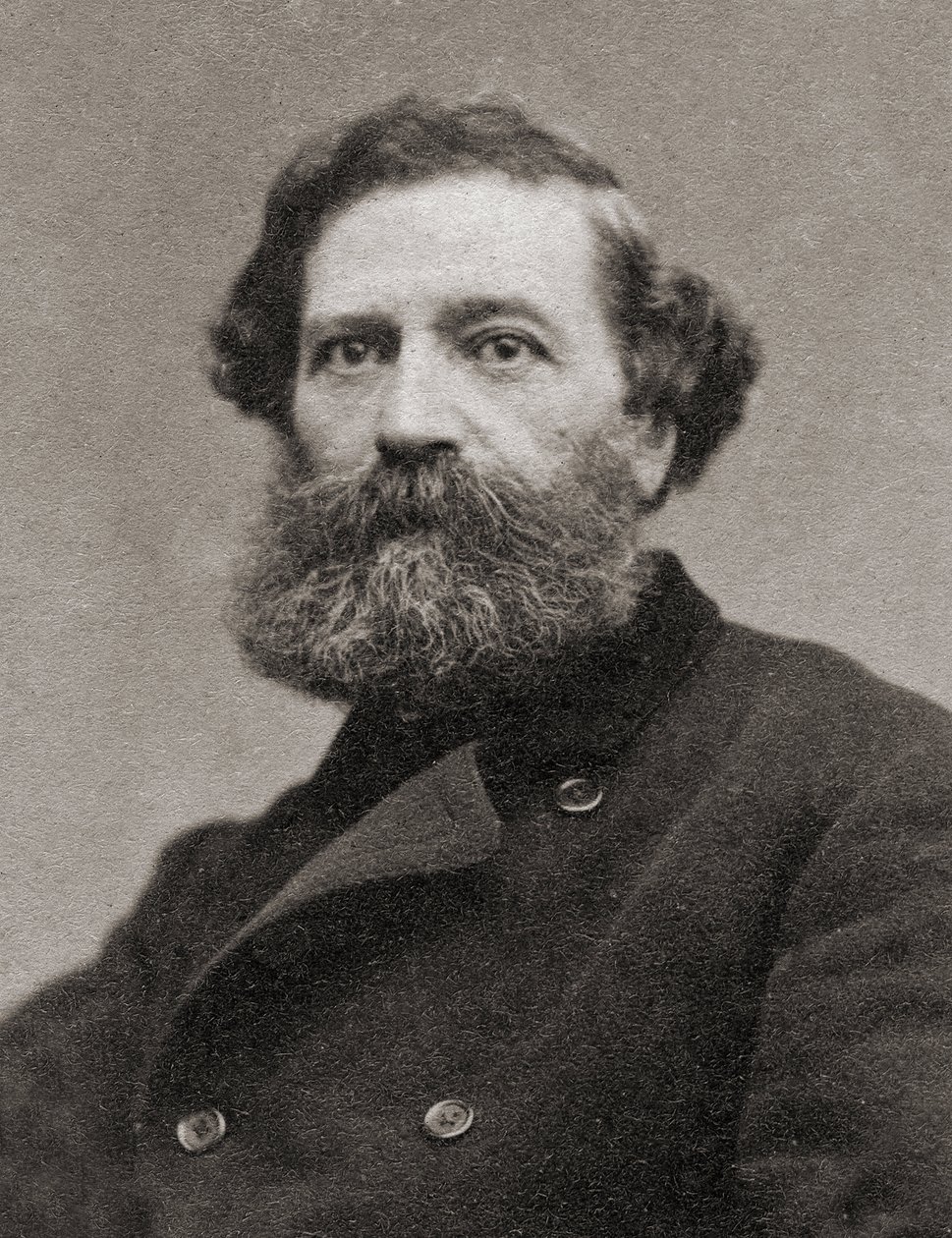 Portrait of Felix Pyat (1810-1889) French writer, journalist and politician