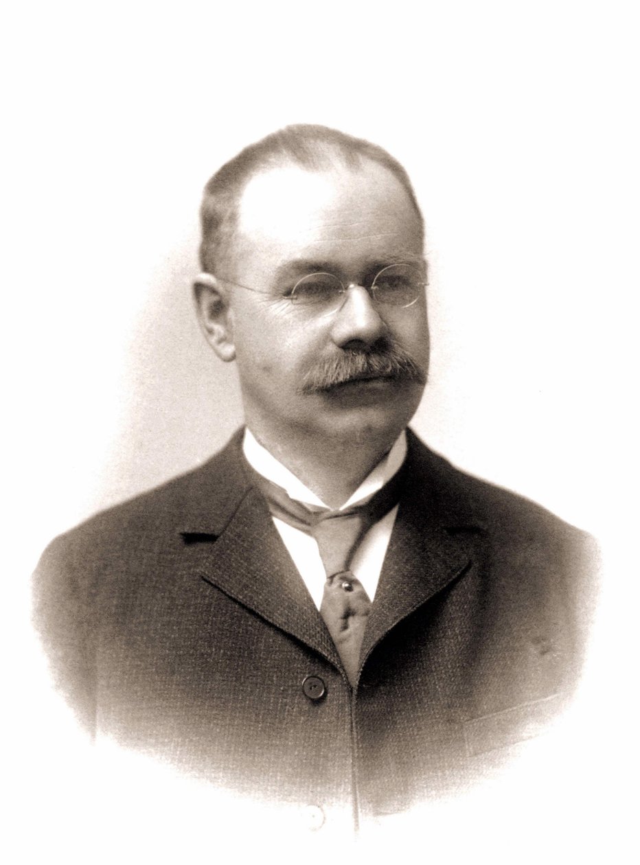 Portrait of Hermann Hollerith (1860-1929), American statistician by Unknown photographer