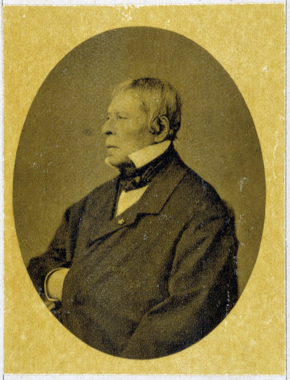 Portrait of Jean Auguste Dominique Ingres (1780 - 1867) in 1841. by Unknown photographer