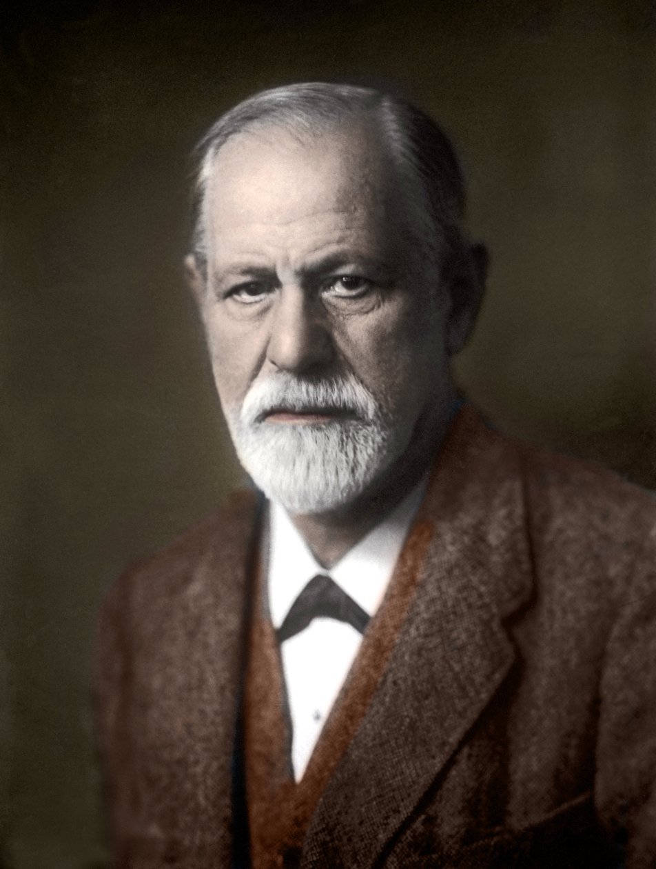 Portrait of Sigmund Freud, Austrian Psychiatrist by Unknown photographer