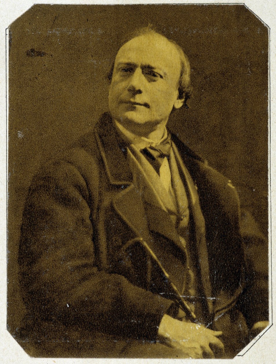 Portrait of Theodore de Banville in 1873, French poet (1823 - 1891) by Unknown photographer