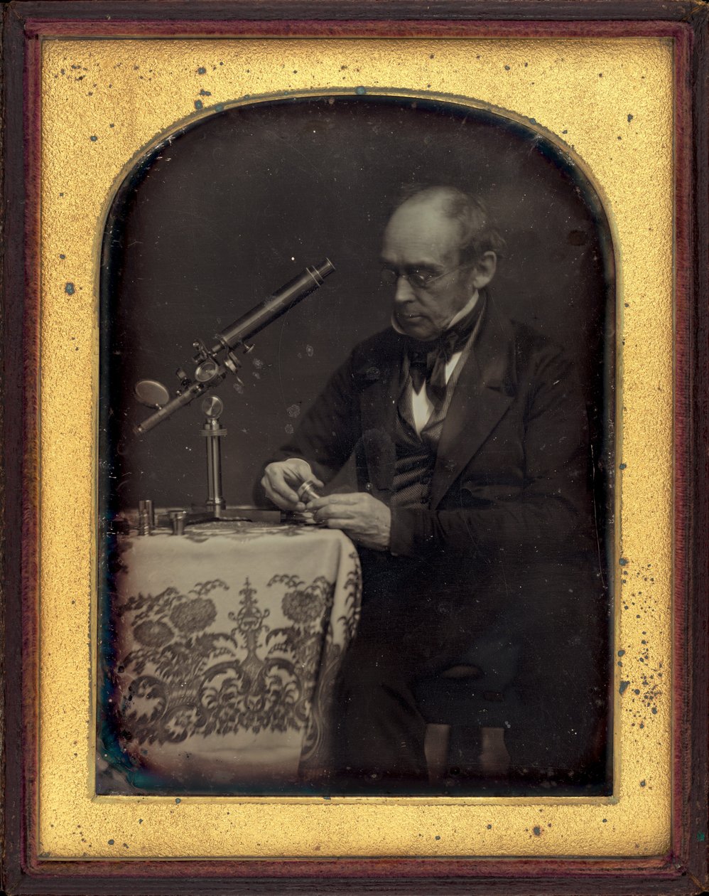 Portrait of a Scientist, c. 1840 by Unknown photographer
