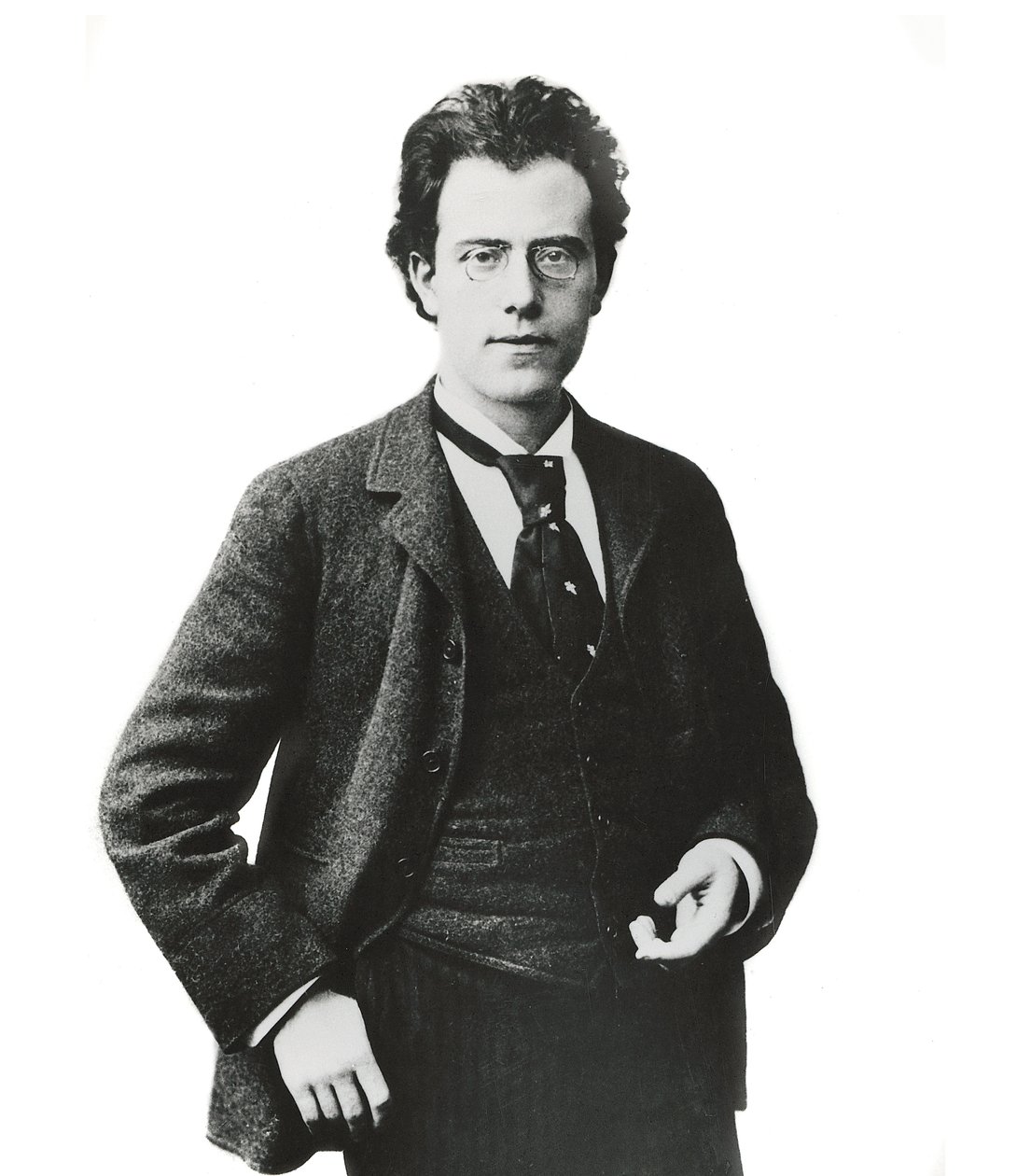Portrait of the Austrian composer and conductor Gustav Mahler by Unknown photographer