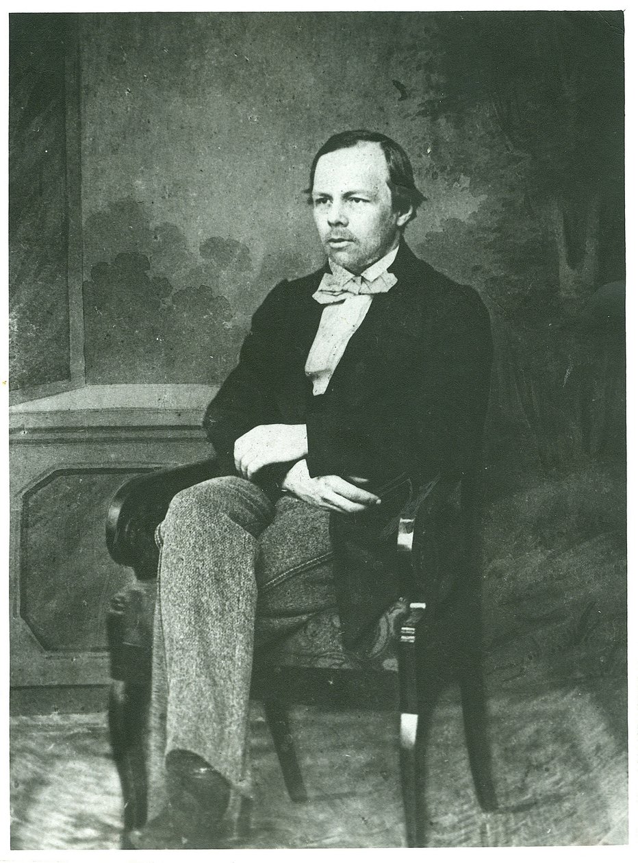 Portrait of Fyodor Mikhaylovich Dostoyevsky (1821-1881) by Unknown photographer