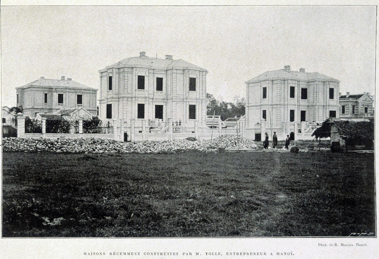 Townhouses built in Hanoi by entrepreneur Yolle, 