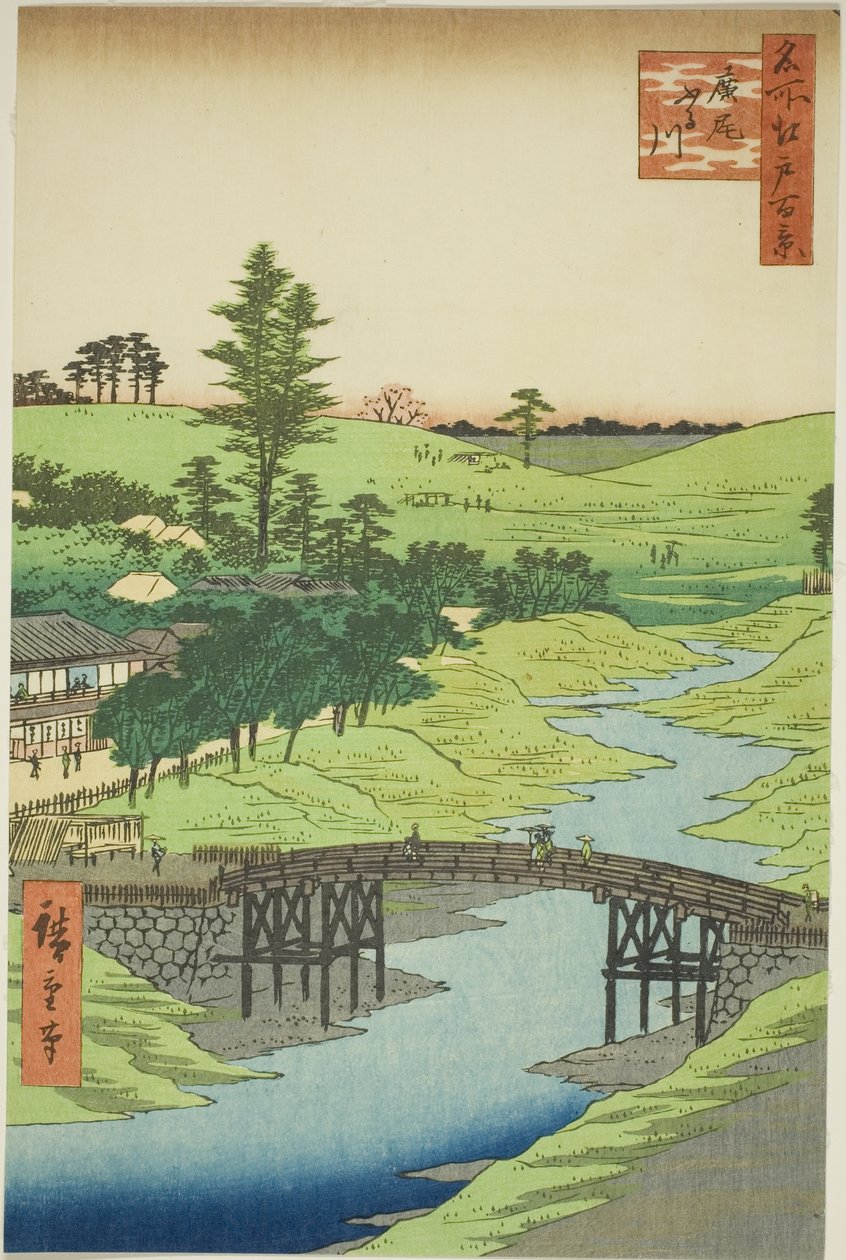 Furukawa River, Hiroo, from the series 