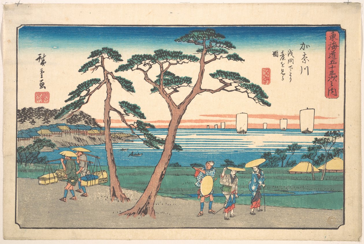 Kanazawa by Utagawa Hiroshige