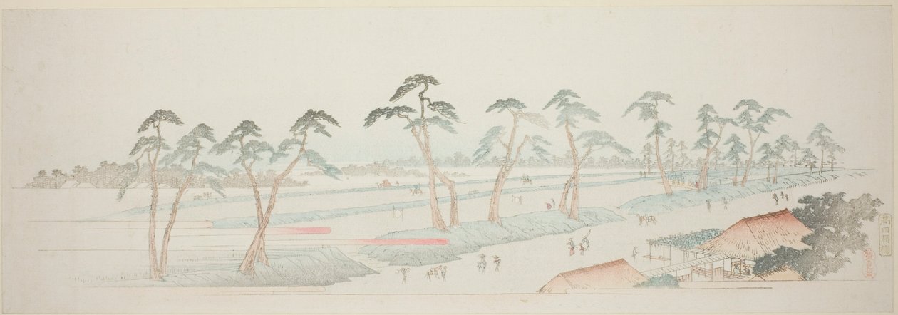 Takada Riding Grounds, from the series 