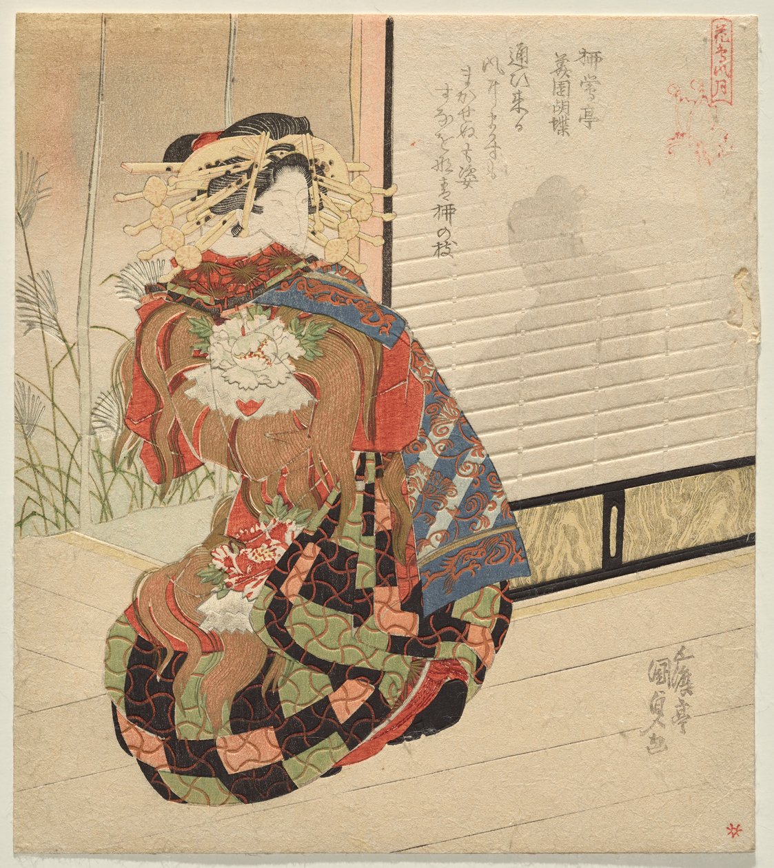 Wind, from the series Bird and Flower, Wind and Moon by Utagawa Kunisada