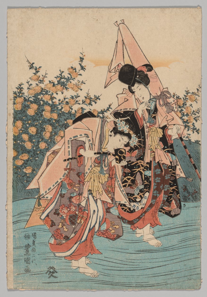 Actors by Utagawa Toyokuni