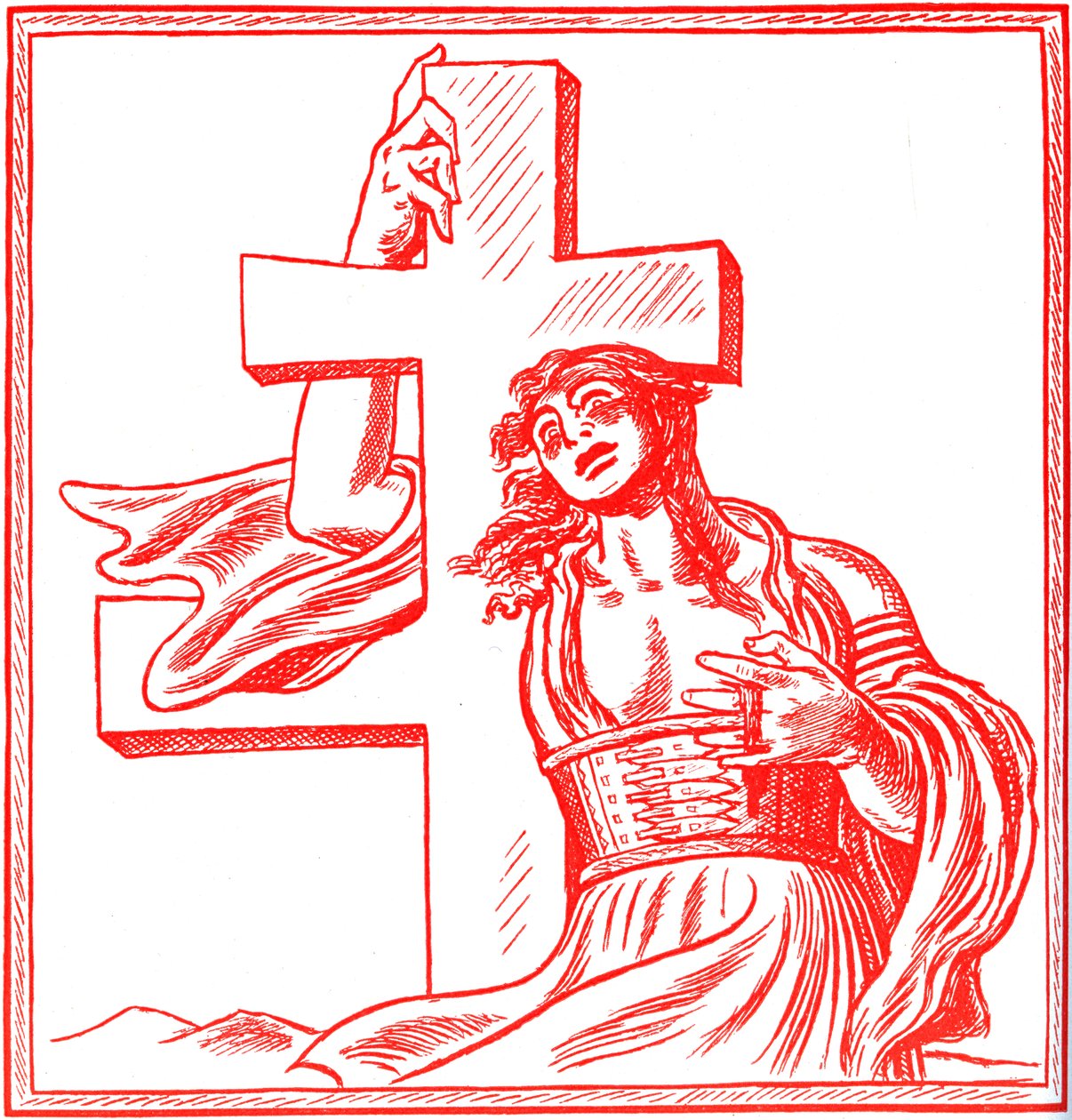 Slovakia - Czech Caricature by V.H. Brunner