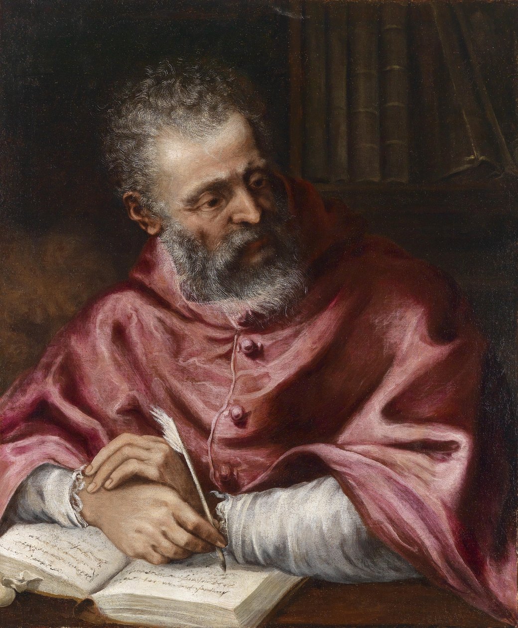 Portrait of a Cardinal by Valentin Lefebvre
