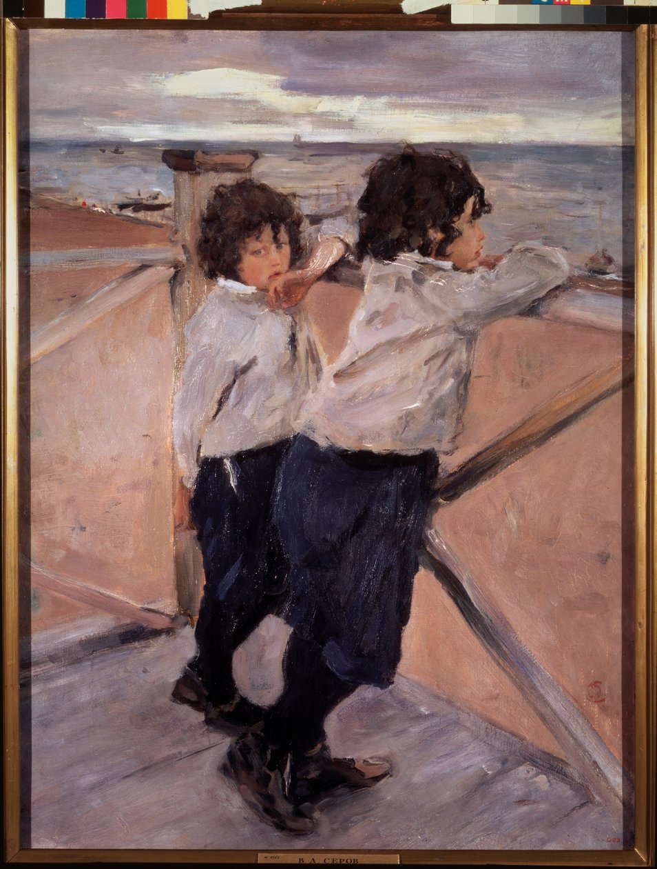 Children by Valentin Aleksandrovich Serov