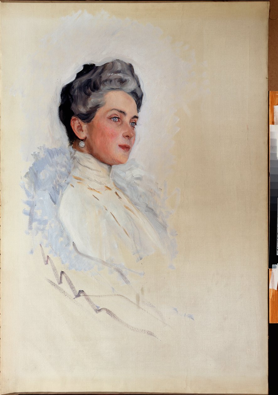 Portrait of Princess Zenaide Youssoupoff by Valentin Aleksandrovich Serov