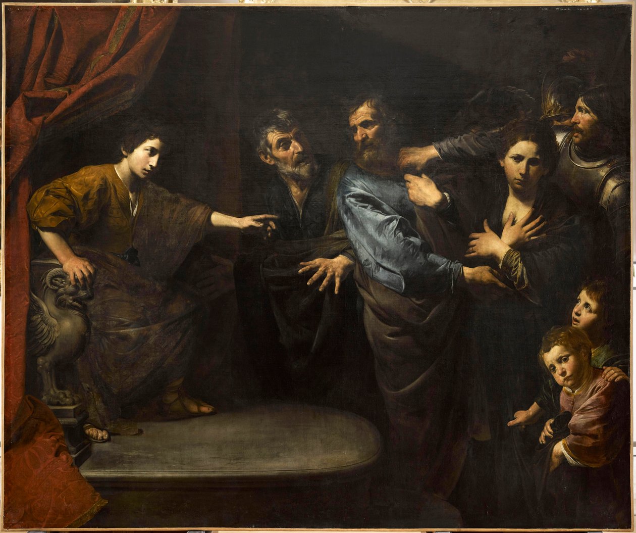 The Innocence of Suzanne Recognized or the Judgment of Daniel by Valentin de Boullogne by Valentin de Boulogne