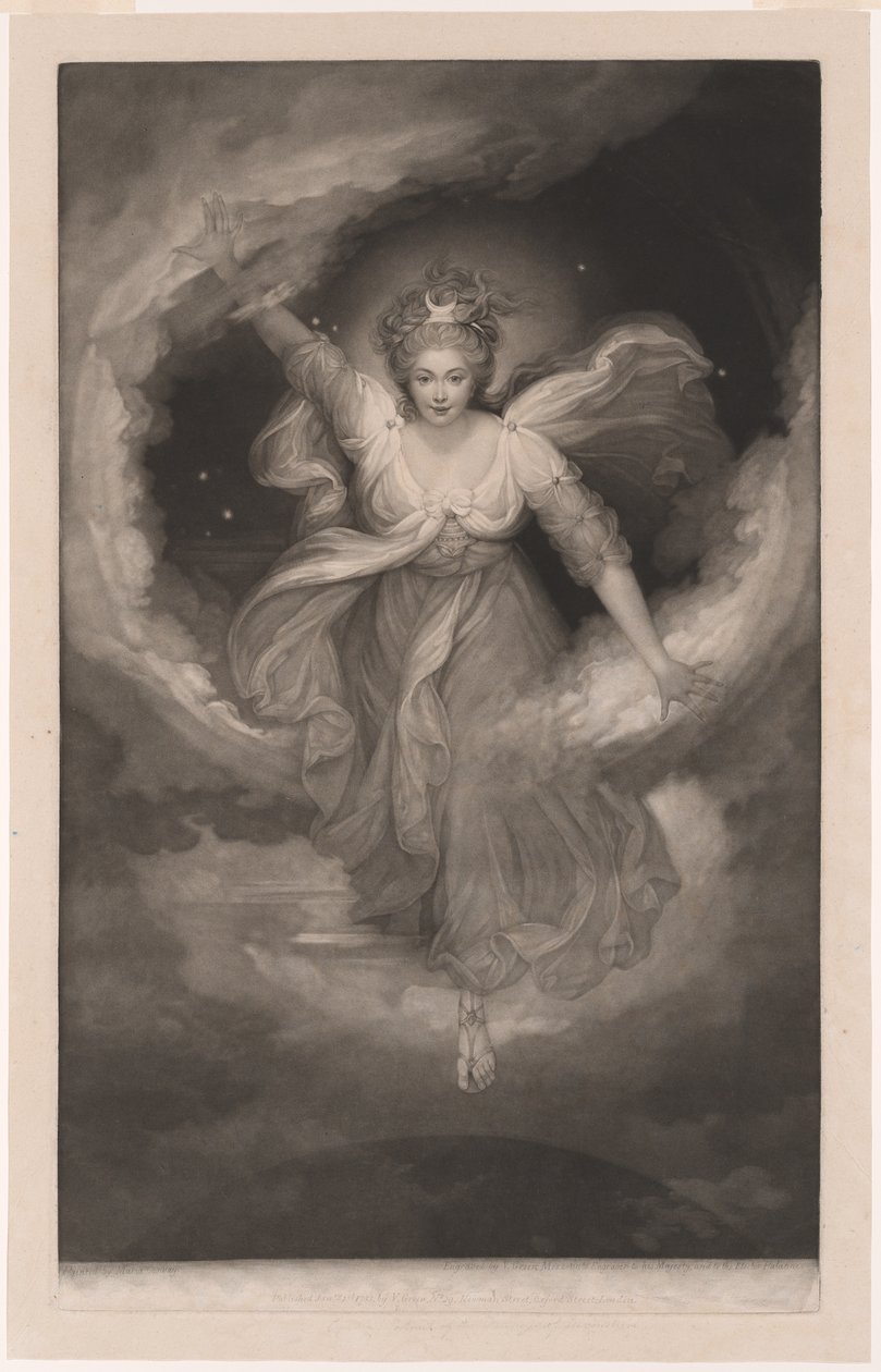 Georgiana Duchess of Devonshire, Portrait as Cynthia from Spenser