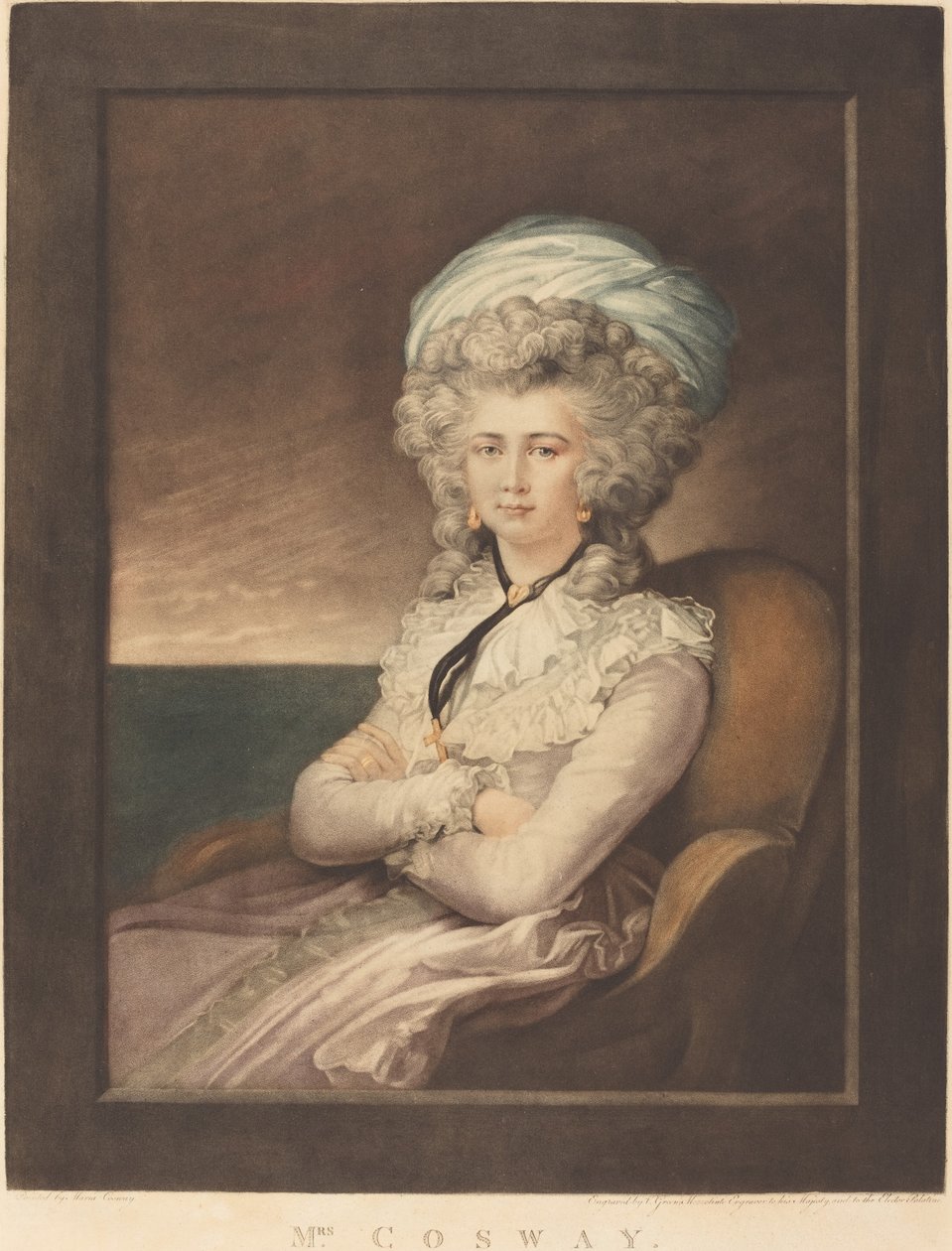 Maria Cecilia Louisa Cosway by Valentine Green
