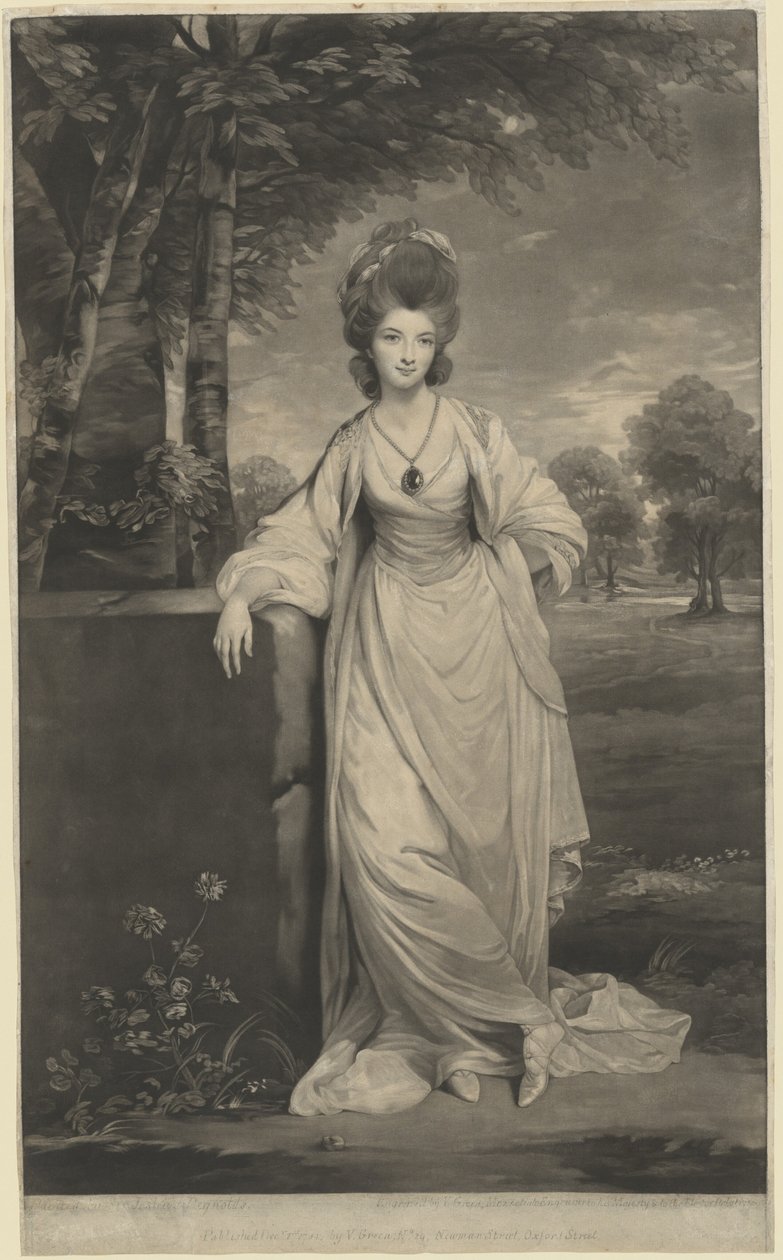 Lady Elizabeth Compton by Valentine Green after Sir Joshua Reynolds