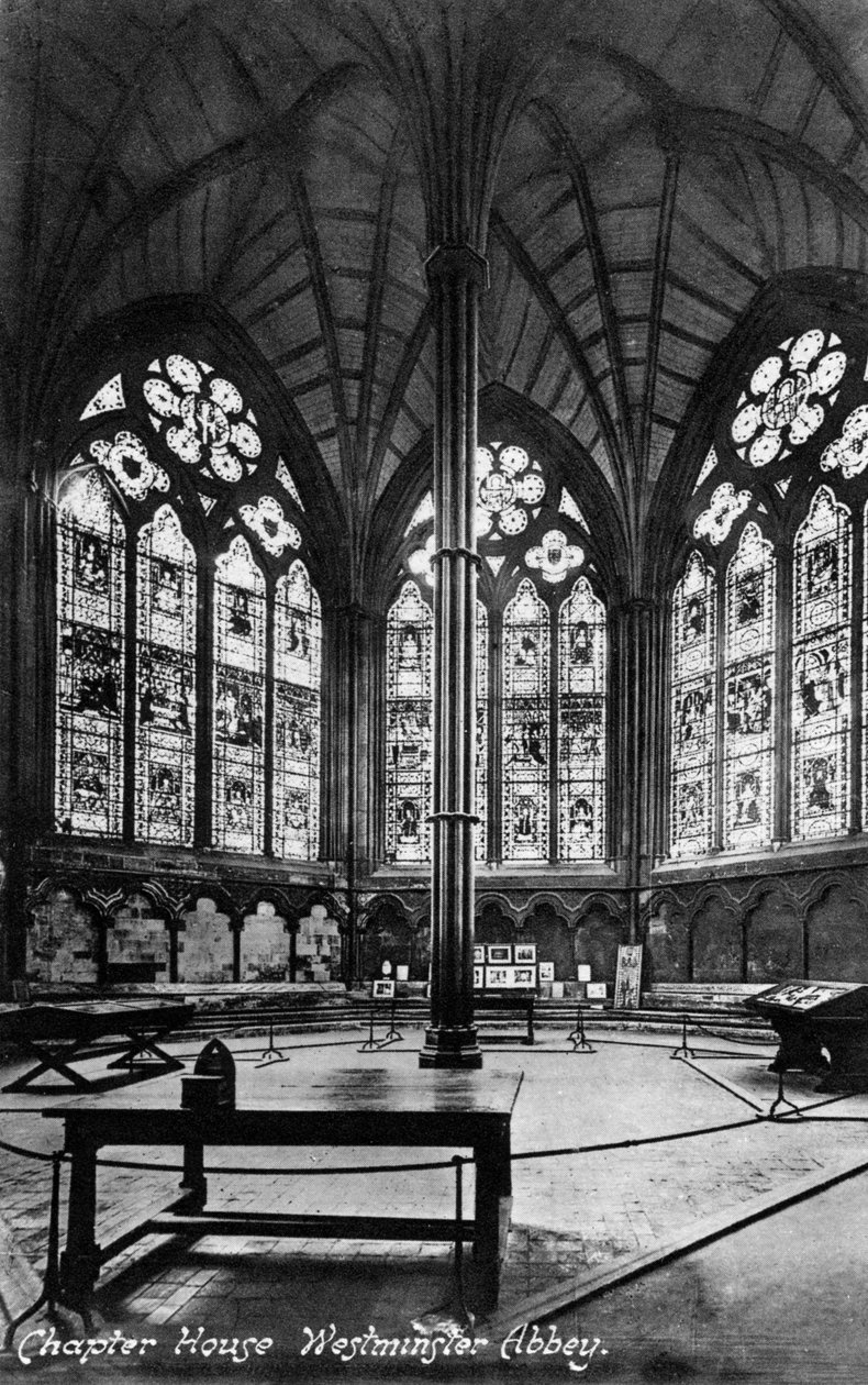 Chapter House, Westminster Abbey by Valentine and Sons Ltd