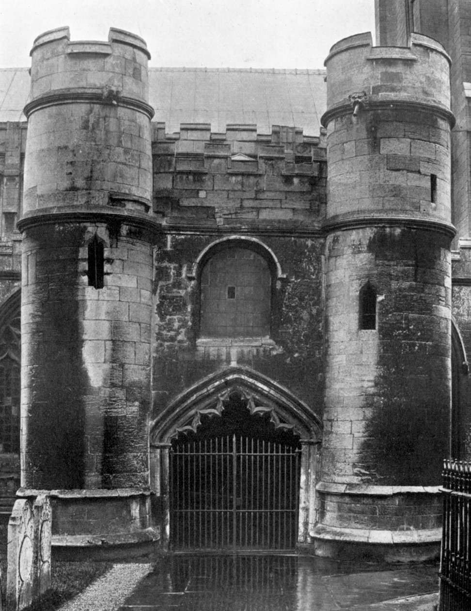 The Porch, Holbeach Church, Lincolnshire, 1924-1926 by Valentine and Sons Ltd