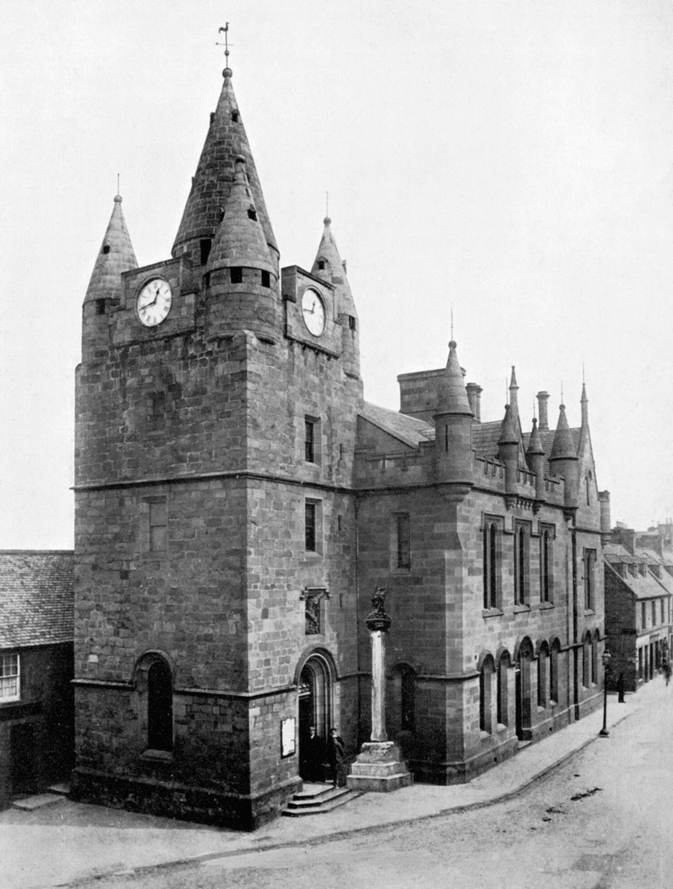 Old Tower, Tain, Ross and Cromarty, Scotland by Valentine and Sons Ltd