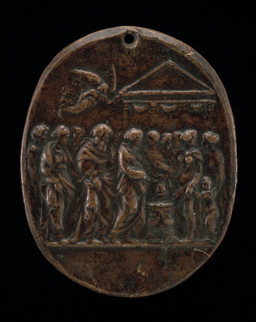 Antique Marriage Scene by Valerio Belli