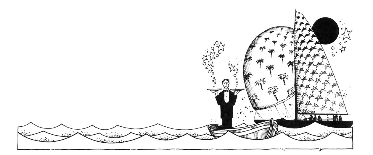 Gourmet Specialties for Luxury Yachtsmen by Valerio Eletti