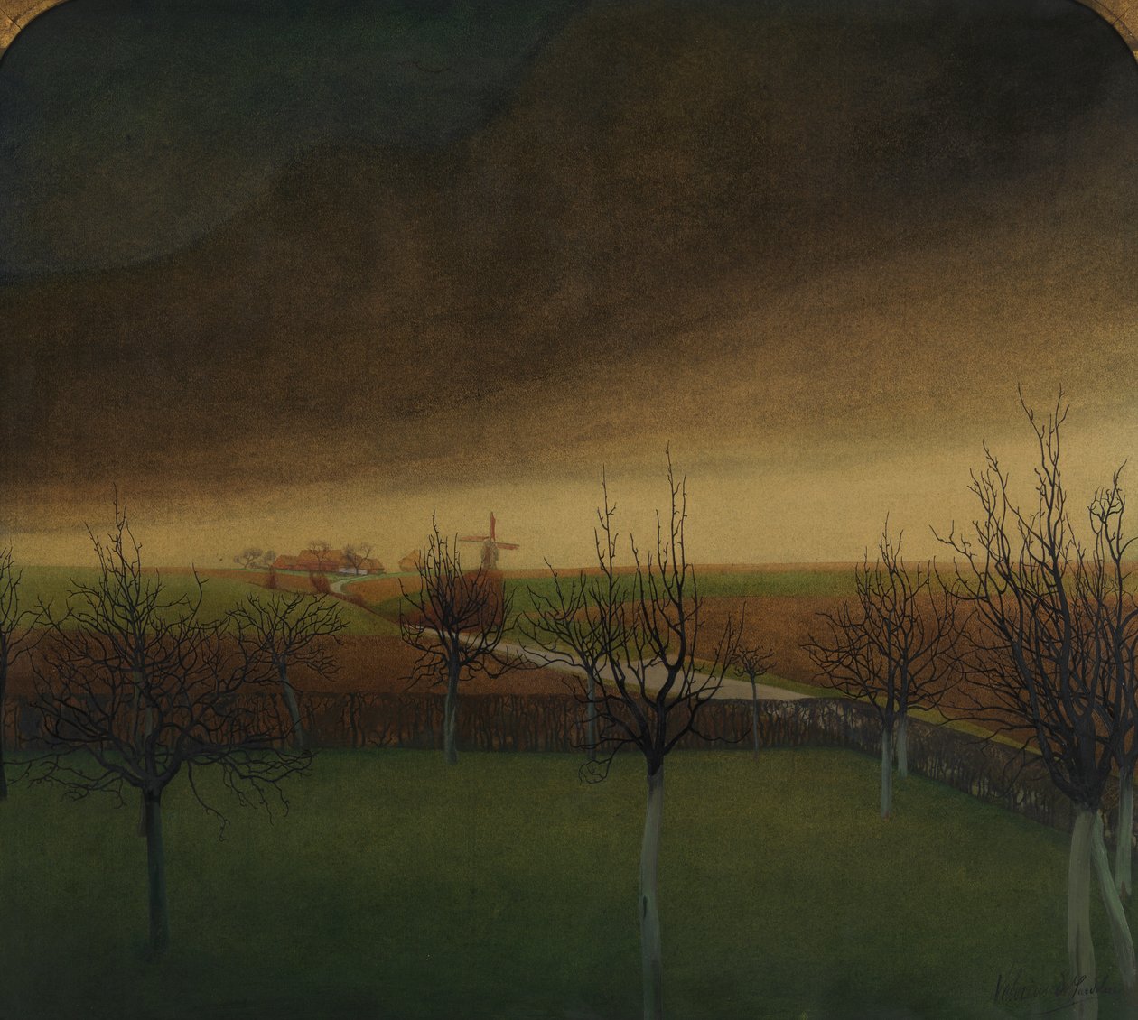 Before Spring by Valerius de Saedeleer